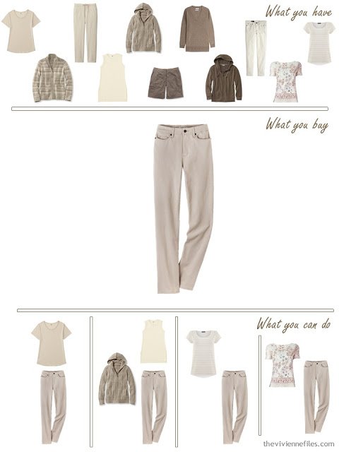 How to build a capsule wardrobe in shades of beige and brown