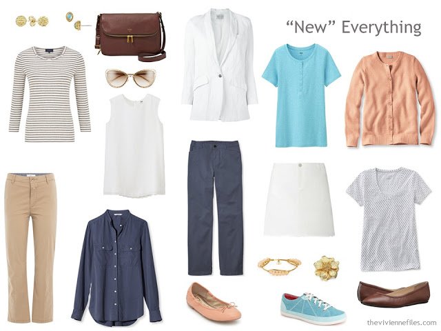 A summer capsule wardrobe for travel