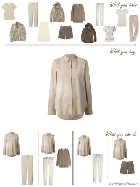 How to build a capsule wardrobe in shades of beige and brown