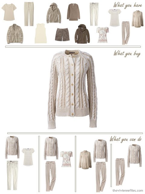 How to build a capsule wardrobe in shades of beige and brown