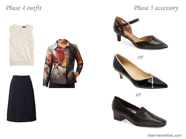 How to add accessories to a capsule wardrobe - shoes