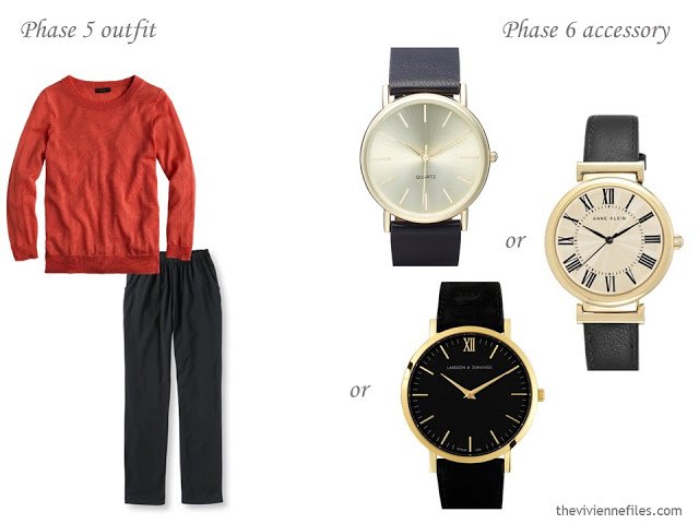 How to add accessories to a capsule wardrobe - watches