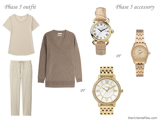 How to Build a Capsule Wardrobe of Accessories 1 at a Time: Shades of Beige and Brown