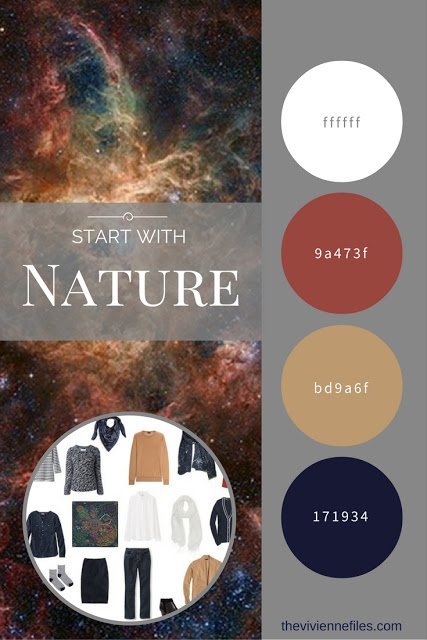 Build a Capsule Wardrobe by Starting with Nature: Tarantula Nebula by Gendler and Colombari