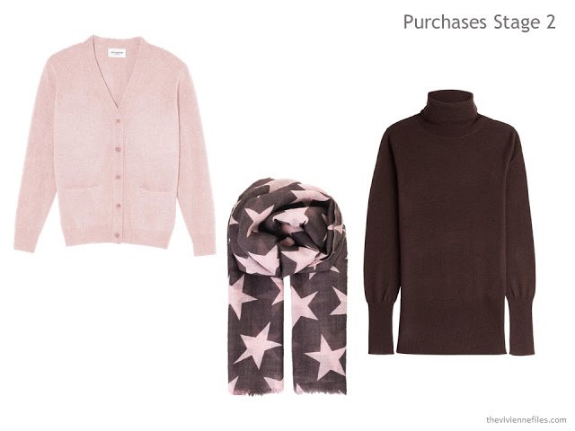 How to Build a Fall & Winter Capsule Wardrobe in Brown, Khaki and Pink 