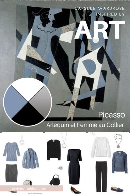 Build a Travel Capsule Wardrobe by Starting with Art: Arlequin by Pablo Picasso