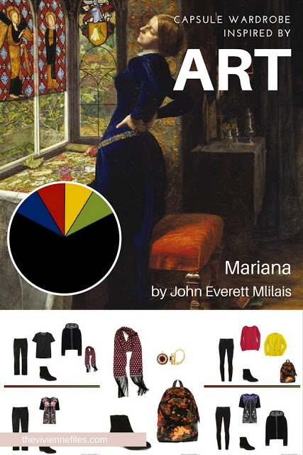 Build a Capsule Wardrobe by Starting with Art: Mariana by John Everett Mlilais