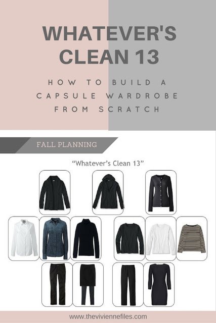 How to build a capsule wardrobe step by step with watever's clean 13