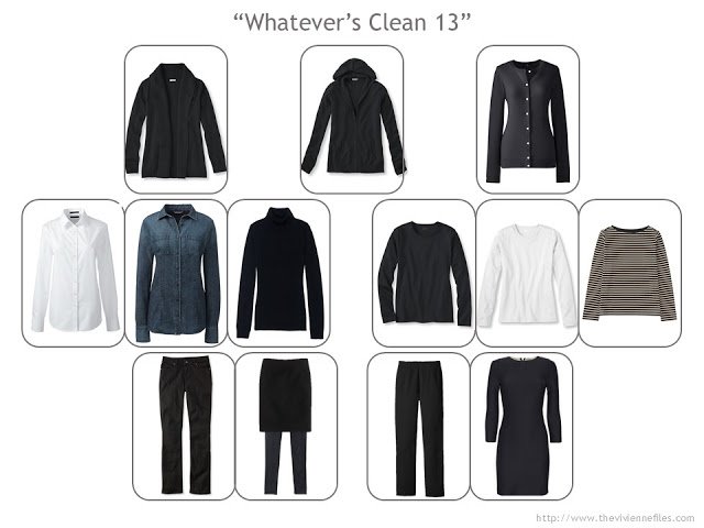 How to build a capsule wardrobe step by step with watever's clean 13