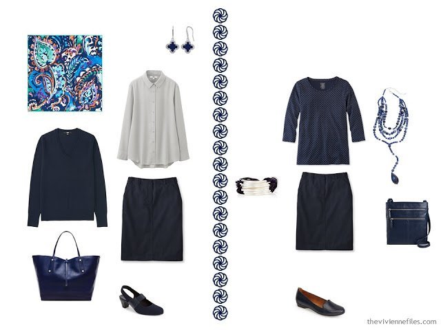 Build a travel Capsule Wardrobe by Starting with Antique French Ceramic Tiles