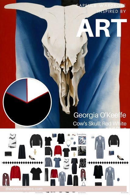 Snavs formel komme til syne Georgia O'Keeffe - Cow's Skull: Red White and Blue Archives - The Vivienne  Files
