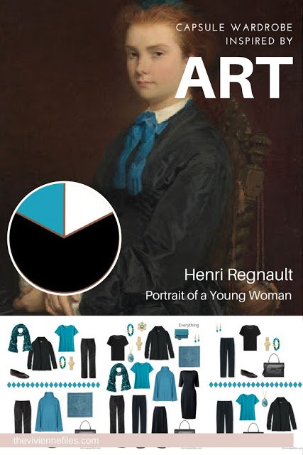 Build a Capsule Wardrobe by Starting with Art: Portrait of a Young Woman by Henri Regnault