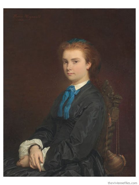 Build a Capsule Wardrobe by Starting with Art: Portrait of a Young Woman by Henri Regnault