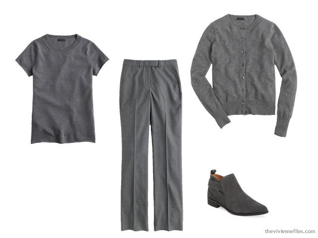 grey foundation capsule wardrobe