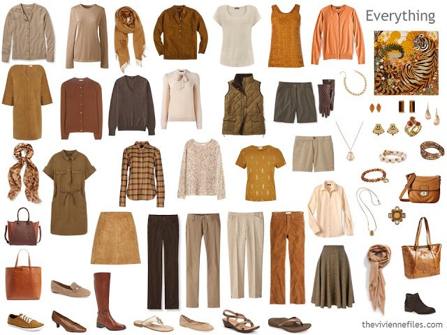 24-piece capsule wardrobe for Autumns