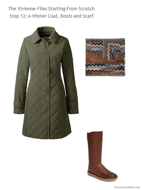 How to Build a Capsule Wardrobe: Starting From Scratch, Stage 4 - a winter coat and boots
