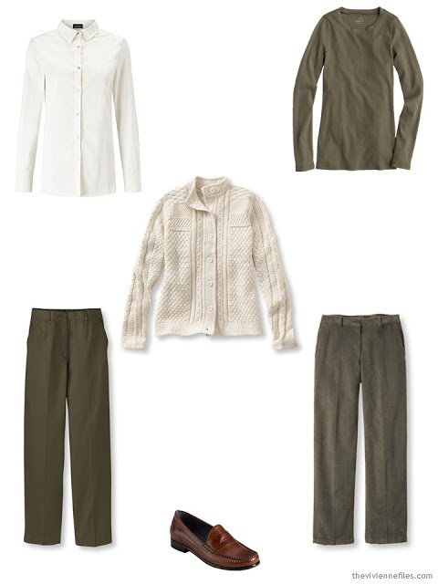 5-piece capsule wardrobe core 