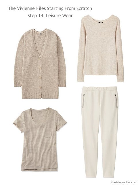 How to Build a Capsule Wardrobe: Starting From Scratch, Stage 4 - a beige core wardrobe