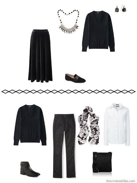A Travel Capsule Wardrobe inspired by Art: Soir d'Octobre by Maurice Denis