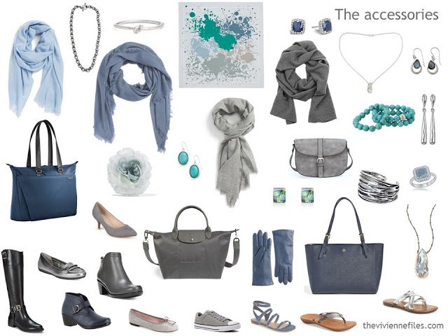 How to evaluate a capsule wardrobe with a grey based color palette
