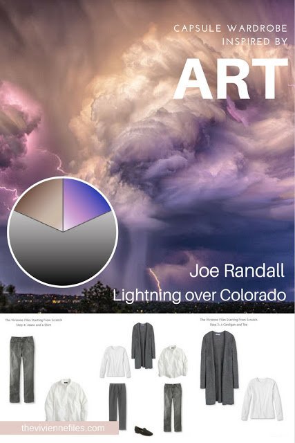 How to Build a Capsule Wardrobe From Scratch starting with the Core Pieces, based on Lightning over Colorado by Joe Randall 