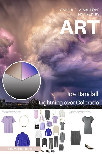 How to Build a Capsule Wardrobe From Scratch: Personalizing the Basics, based on Lightning over Colorado by Joe Randall