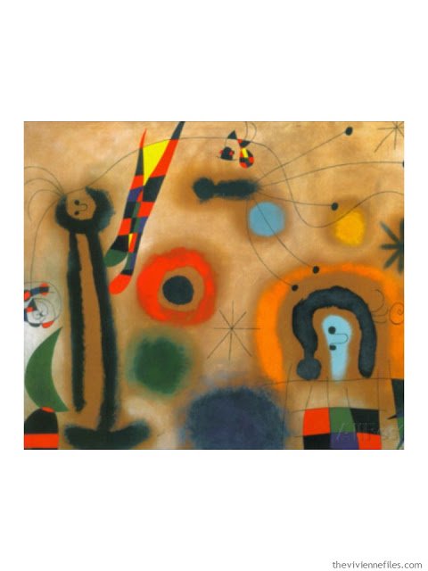 Dragonfly with Red Wings Hunting a Snake by Joan Miro