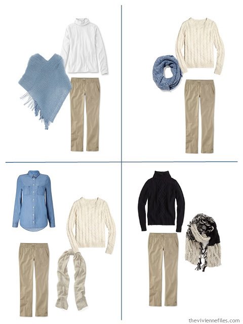 A winter travel capsule wardrobe inspired by Winter Scene in Moonlight by Henry Farrer