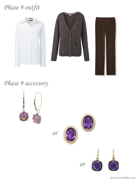 How to choose amethyst and gold earrings