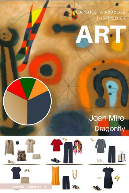 Build a Whatever's Clean 13 Capsule Wardrobe by Starting with Art: Dragonfly by Miro