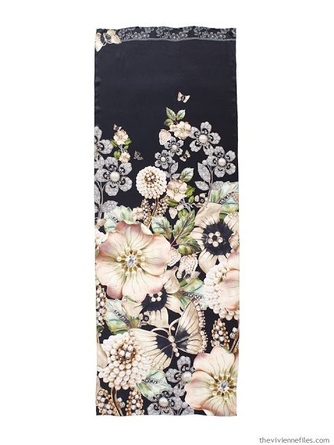 Garden Gems silk scarf by Ted Baker London