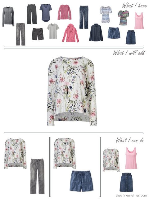 how to add a floral sweatshirt to your wardrobe