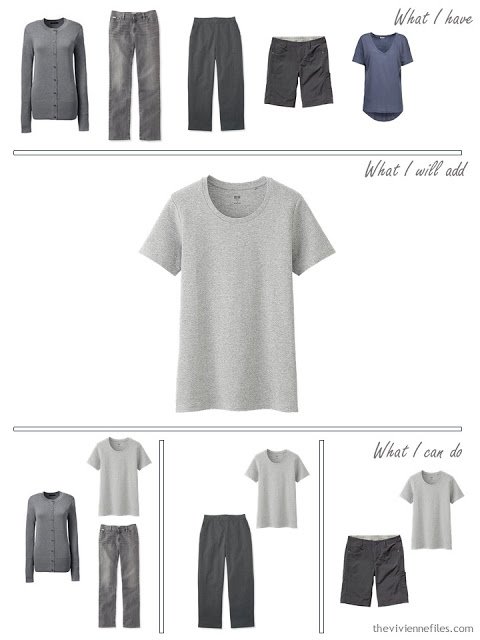 how to add a grey tee shirt to your wardrobe