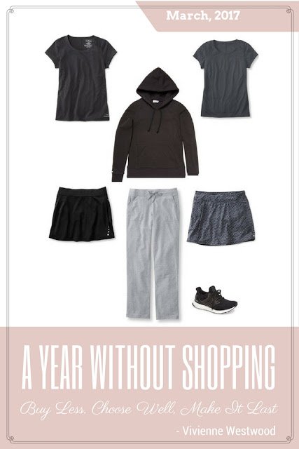 My Year Without Shopping - March 2017; What do you buy when you aren't shopping for "clothes"?