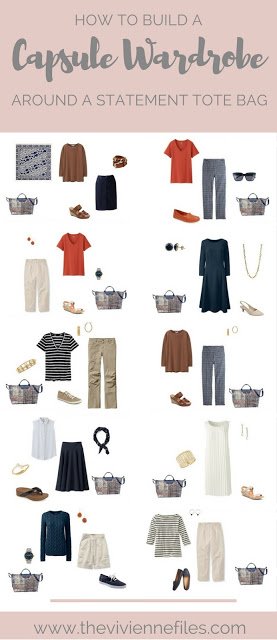 How to Build a Capsule Wardrobe Around a Statement Tote Bag 