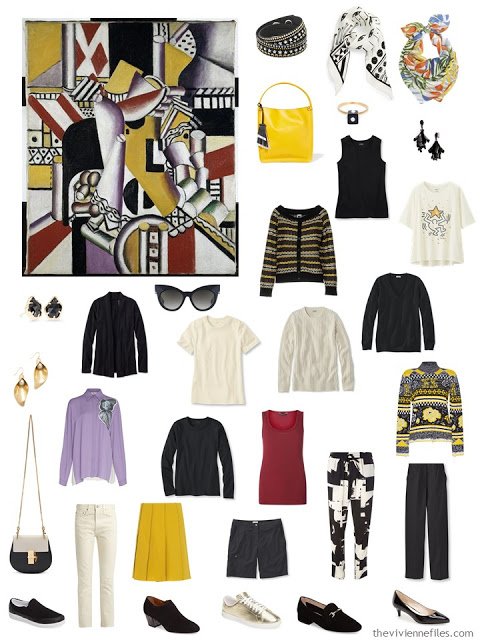 Leger's Le Pot a Tisane with a wardrobe inspired by the painting