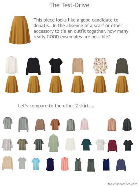 How to test-drive a gold skirt in your wardrobe