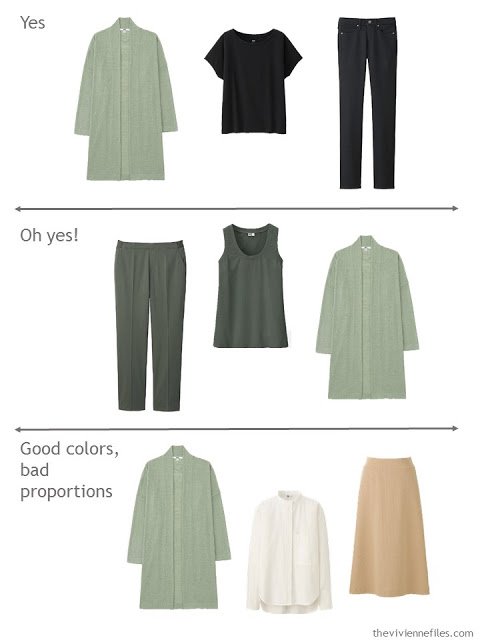 How to evaluate the versatility of a cardigan