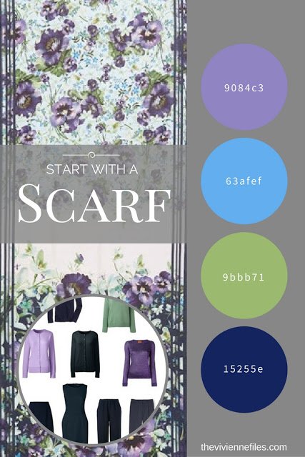 How to Gradually Build a Capsule Wardrobe: Start with a Scarf - Ted Baker Enchantment