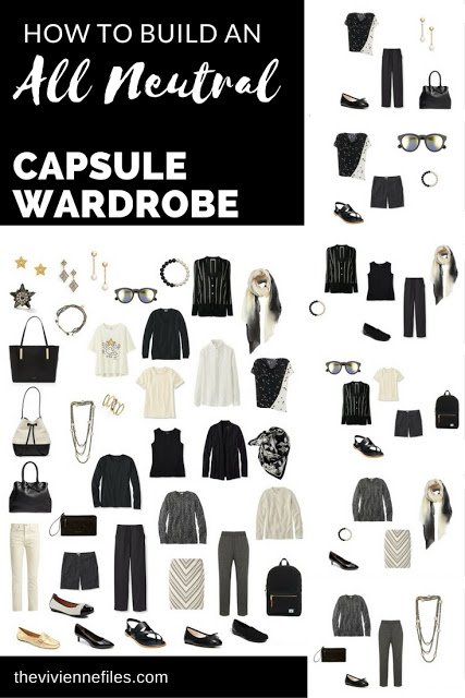 How to Build an "All-Neutral" Capsule Wardrobe in Ivory and Black