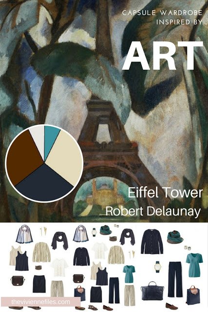 How to Pack for a Long Weekend (in Paris?)? Start with Art: Eiffel Tower by Robert Delaunay