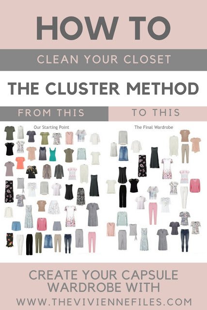 How to Clean Out Your Closet - Use Clusters!