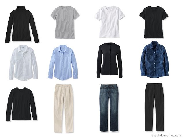 A Core Common Capsule Wardrobe