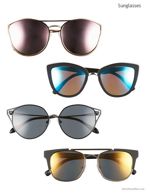 Four pairs of sunglasses for Summer 2017