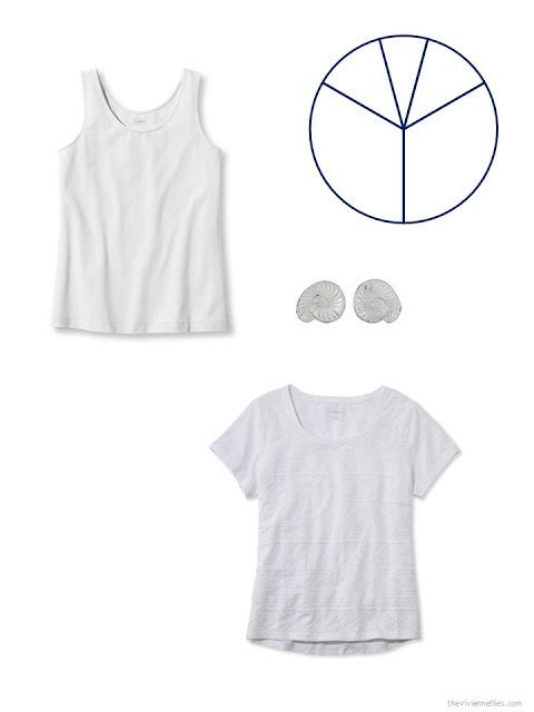 white additions to a warm-weather travel capsule wardrobe