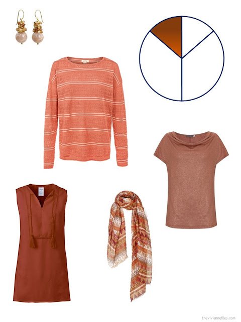 rust additions to a summer travel capsule wardrobe