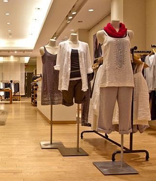 Eileen Fisher store interior from New York magazine