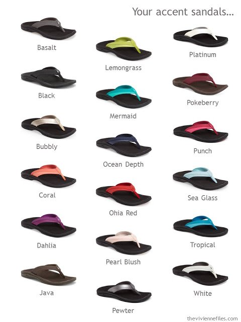 What color flip flops will you choose?