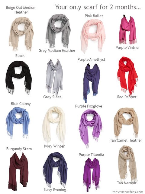 What color scarf will you choose?