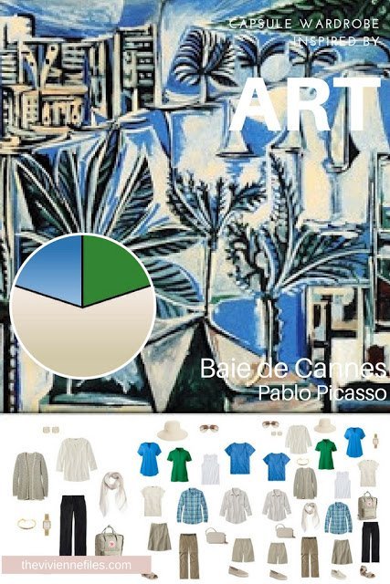 A Travel Capsule Wardrobe for Both Coolness and Modesty: Baie de Cannes by Picasso